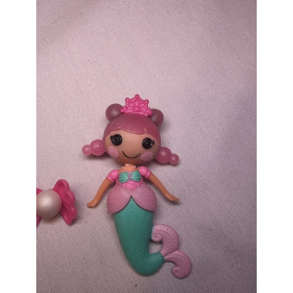 RARE Mini Lalaloopsy Pearly Seafoam Mermaid Minis Doll 3